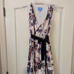 Flowy, floral summer dress by Vera Wang